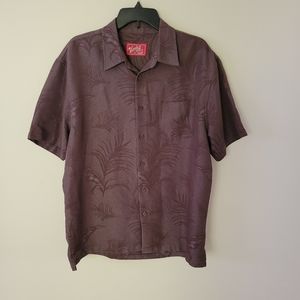 Woody's Retro Lounge - Brown Men's Shirt.